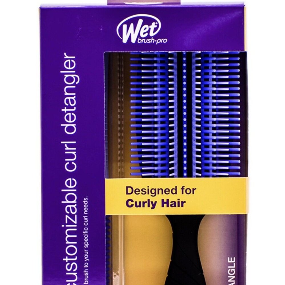 WET BRUSH PRO CUSTOMIZABLE CURL DETANGLER BRAND NEW A